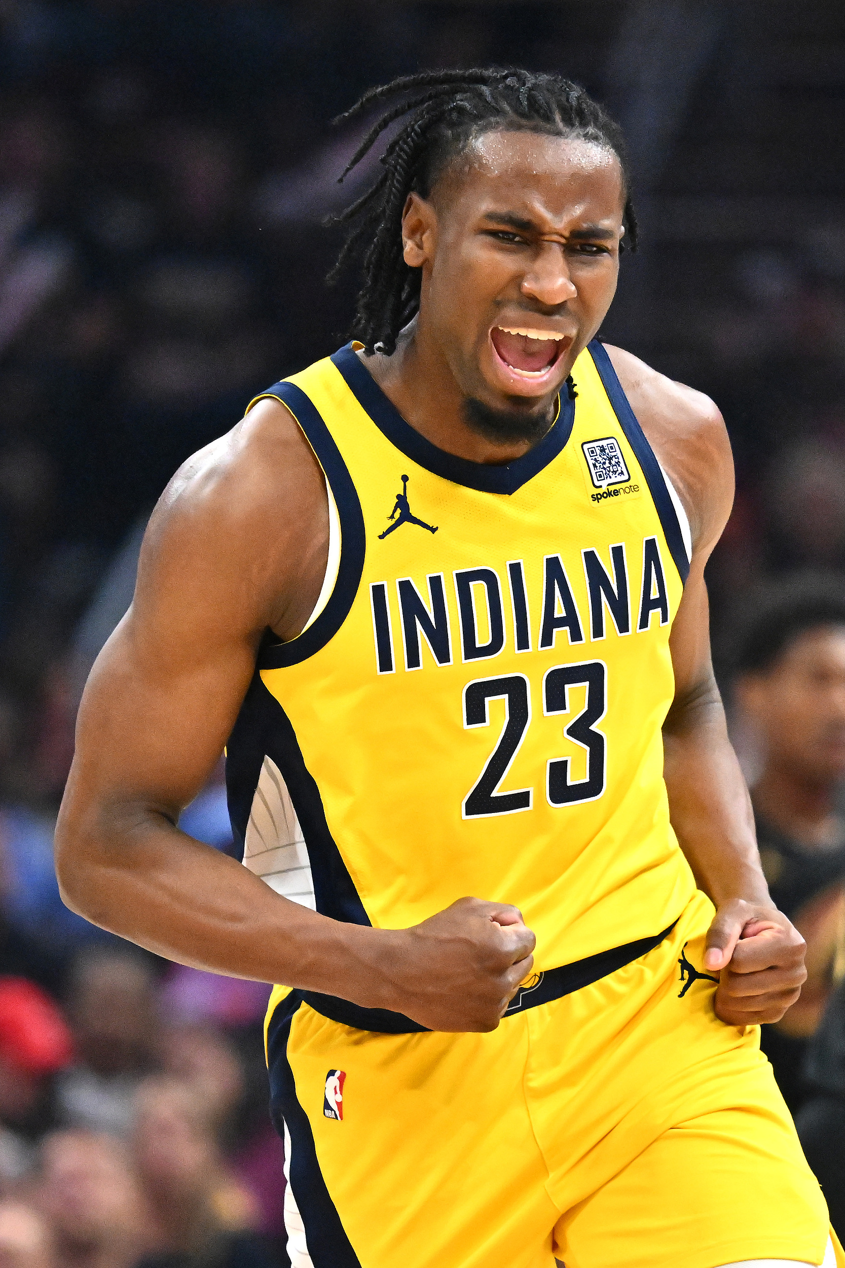 🎤内史密斯谈投进8记三分：当时篮筐看上去就像一片海洋那样宽阔